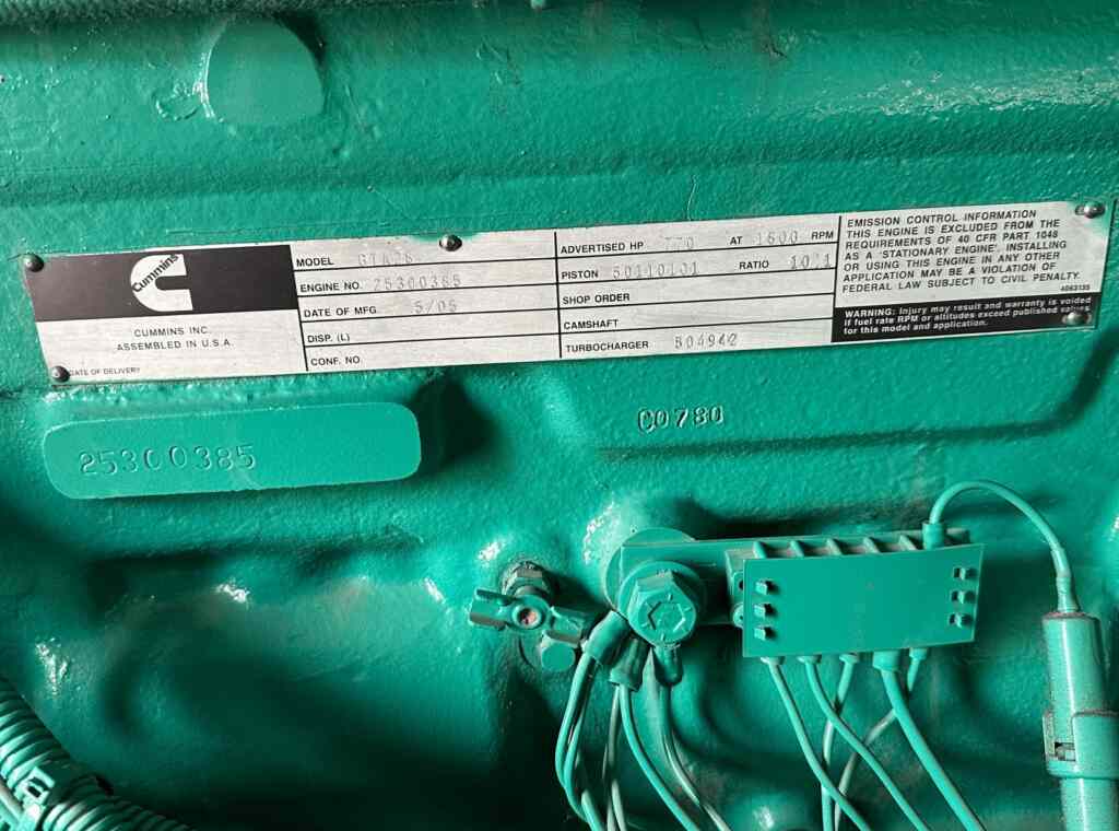 Cummins GFGA Standby Natural Gas Generator